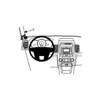 Brodit ProClip montážní konzole pro Kia Sorento 10-12, vlevo na sloupek