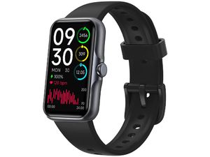 Kronus KB54-A, intelligens karkötő, fitnesz karkötő, fekete