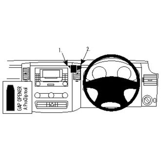Brodit ProClip pro Mercedes Benz Sprinter 07-18/Volkswagen Crafter 07-16, na střed