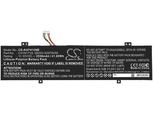 Akkumulátor az Asus Vivobook Flip 14 Tp412fa/ua, 3550mAh , Li-Pol akkumulátorhoz