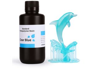 ELEGOO Standard Resin 1KG, Clear Blue