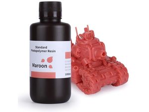 ELEGOO Standard Resin 1KG, Maroon