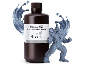 ELEGOO Standard Resin V2.0 1KG, Grey