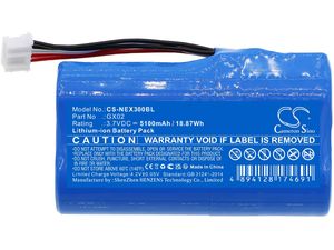 Akkumulátor NEXGO N3 N5, 5100 mAh, Li-Ion, 5100 mAh