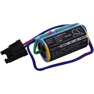 Baterie pentru Mitsubishi Robot Control PLC, A RH, MR (eq. A6BAT-MRBAT), 1700mAh