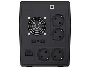Green Cell UPS 1500VA 900W Power Proof tartalék tápegység, módosított szinuszhullámmal