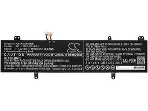Baterie pro Asus S410, Vivobook S4100, 4200, 3500 mAh, Li-Ion