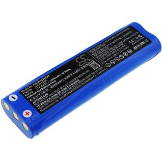 Akkumulátor Bissell 1605, Bissell 16052, (ekv. Bissell 4ICR19/65), 3400 mAh