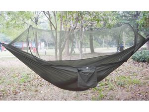 Hamac TZ-050, plasă de insecte, verde