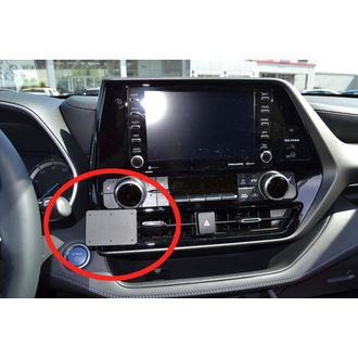 Brodit ProClip montážní konzole pro Toyota Highlander 20-23 (USA), na střed vlevo