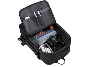 Rucsac pentru laptop SunRed, durabil, negru
