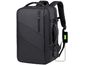 Rucsac pentru laptop SunRed, durabil, negru