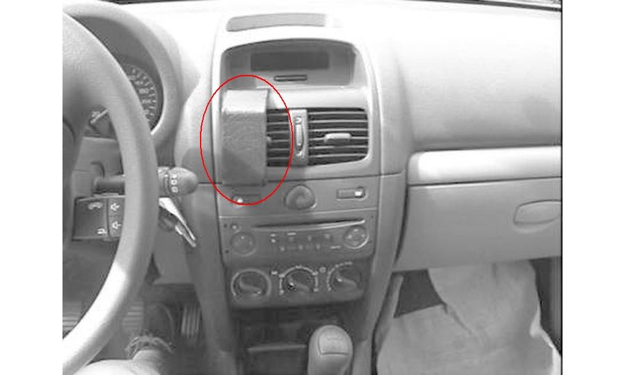 Brodit ProClip für Renault Thalia 99-08/Clio 02-05/Clio Storia 06-09, Mitte links