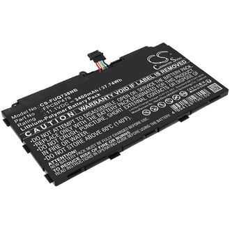 Akku für Fujitsu Stylistic Q616, Stylistic Q738 und andere, 3400 mAh, Li-Ion