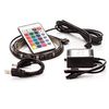 OPTY LED szalag 2db, 2x 50cm, USB-hez, 15 dióda, távirányító, 16 szín, öntapadós LED csíkok
