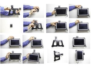 Brodit suport pentru Panasonic FZ-A2, blocabil
