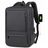 Rucsac pentru laptop SunRed, durabil, negru