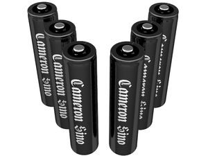 Cameron Sino AAA baterii reîncărcabile pentru creioane, 1,2 V, 800 mAh, 6 buc