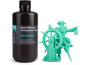 ELEGOO Water-washable Resin 1KG, Mint Green