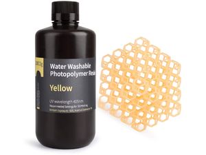 ELEGOO Water-washable Resin 1KG, Yellow