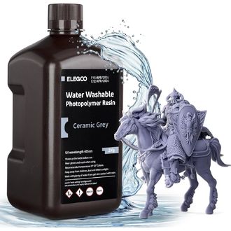 ELEGOO Water-washable Resin 2KG, Grey