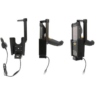 Brodit държач за Zebra MC9300 с пистолетна ръкохватка, горно заключване, CL захранване