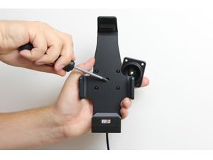 Brodit Autohalterung für CipherLab RS30 im Originalgehäuse, mit verstecktem Ladegerät