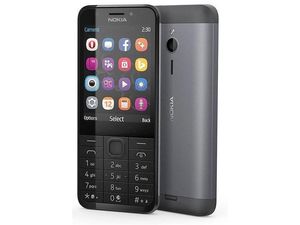 Nokia 230, tmavě stříbrná