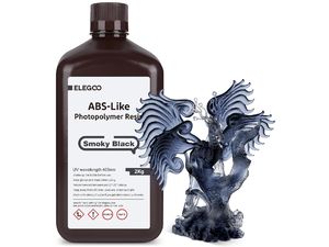 ELEGOO ABS-like Resin 2KG, Smoky Black