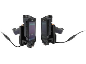 Brodit държач за M3 Mobile SM10/15 с пистолетна ръкохватка, виброгасител, CL захранване