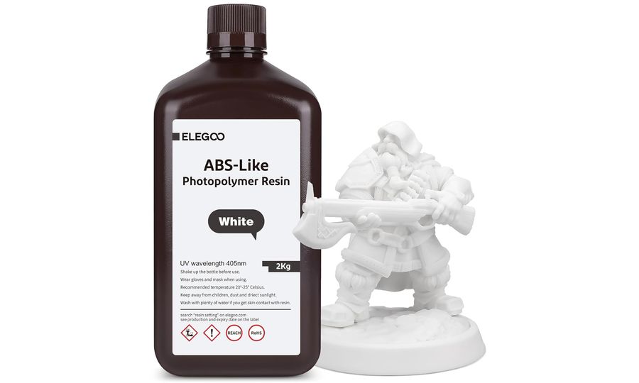 ELEGOO ABS-like Resin 2KG, White
