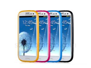 Pouzdro plastové Brando se stojánkem - Samsung Galaxy S III i9300 (černé)