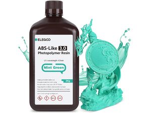 ELEGOO ABS-like Resin V3.0 2KG, Mint Green