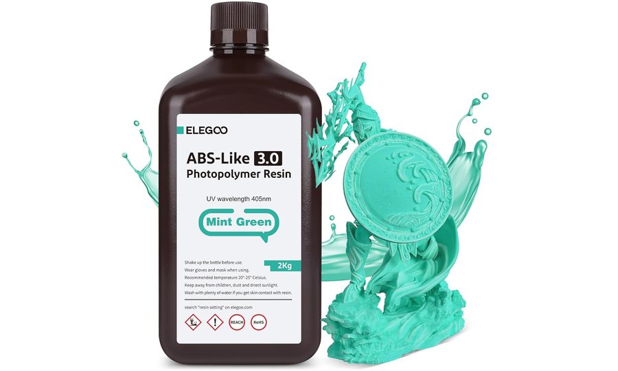 ELEGOO ABS-like Resin V3.0 2KG, Mint Green