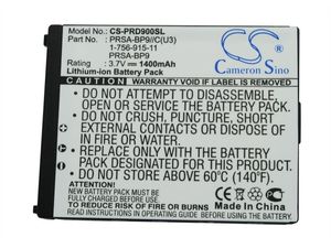 Baterie pentru Sony Portable Reader Prs-900 și altele, 1400mAh, Li-Ion
