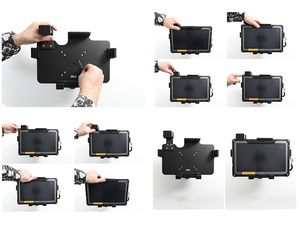 Brodit държач за Getac F110 6th Gen, заключващ се