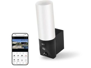 EMOS GoSmart Outdoor-Schwenkkamera IP-310 TORCH mit WiFi und Licht, Schwarz