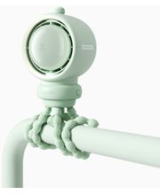 JisuLife Stroller Life 2S, многофункционален вентилатор, 5 скорости, капацитет на батерията 5000mAh, зелен