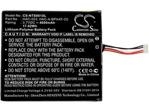 Akkumulátor Nintendo Switchhez HAC-001, 4600 mAh, Li-Pol