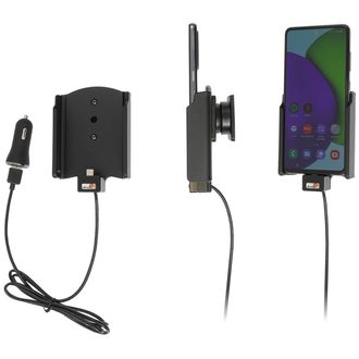 Brodit autós tartó Samsung Galaxy A52/A52s tok nélkül, töltéssel cig. öngyújtó/USB