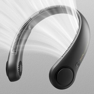 JisuLife Neck Life 3, braț de răcire, 3 viteze, design fără lamă, 4000mAh, negru