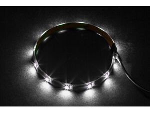 OPTY LED pásek 30cm, do USB, 12 diod, samolepící, bílá