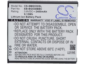 Baterie pentru Samsung Galaxy J3 (eq. EB-BG530BBC), 2400mAh