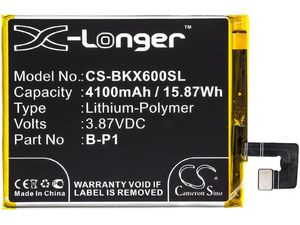 Baterie pro VIVO V2047, V2047A, X60 Pro, V2047 a X60 Pro 5G,  4100 mAh, Li-Pol