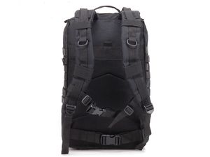 Mobilly rucsac militar tactic, curea pentru talie și piept, sistem MOLLE, 45l, negru