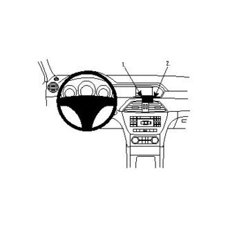 Brodit ProClip montážní konzole pro Mercedes Benz C-Class (180-320) 11-14, na střed