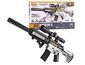 Sunny Blaster HK416D, vízzselés BB támadó puska tartozékokkal, fekete és ezüst színben