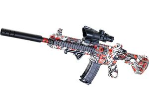 Sunny Blaster M416, pușcă de asalt BB cu gel de apă, la scară redusă, cu accesorii, roșu