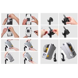 Brodit държач за Zebra ZD410, с MultiMoveClip, без зареждане
