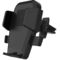 Suport auto universal FIXED Iconiq Vent cu suport pentru grilă, negru
